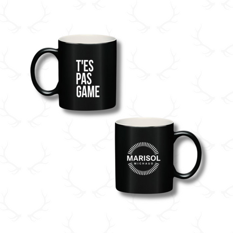 Tasse à café T’es pas game