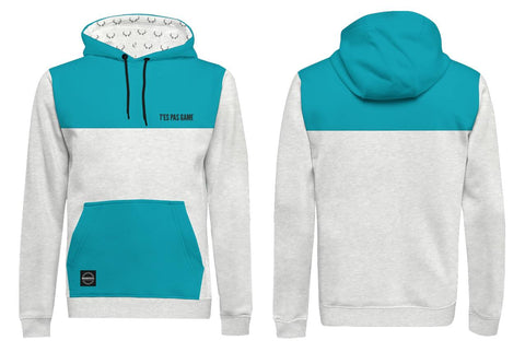 Hoodie T'es pas game - Gris