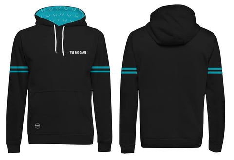 Hoodie T'es pas game - Noir