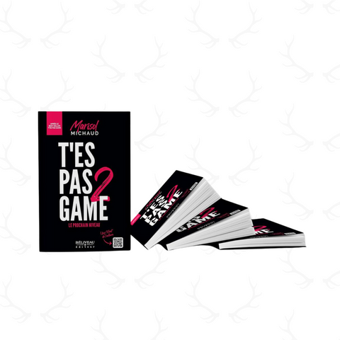 Livre T'es pas game tome 2 + BONUS