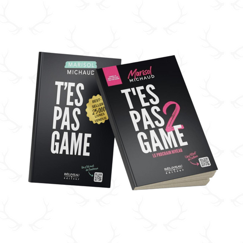 Duo Livre T'es pas game  1 & 2 + BONUS